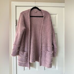 Barefoot Dreams Soft Mauve Cardigan